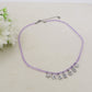 CHOKER Perle cristallo Con Nome personalizzabile in Acciaio Inossidabile
