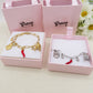 MEGA LUCKY - Bracciale con ciondoli scaramantici  ACCIAIO INOSSIDABILE