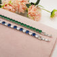 Melanie ~Rainbow-Bracciale tennis in Cubic Zirconia