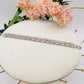 PEONY - bracciale tennis floreale con cubic zirconia RAINBOW
