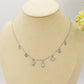 SWEET - ACCIAIO INOSSIDABILE- Collana con pendenti in cubic zirconia
