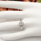 SOLITARIO ROUND - Anello regolabile in ACCIAIO inossidabile con cubic zirconia