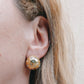 VIVIENNE CRYSTAL - ACCIAIO INOSSIDABILE ~ Paio Orecchini bottone + cubic zirconia