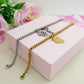 HUMAN HEART charm BRACCIALE  Pallini ~ ACCIAIO inossidabile - Bracciale cuore anatomico con ciondoli