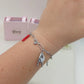 MEGA LUCKY - Bracciale con ciondoli scaramantici  ACCIAIO INOSSIDABILE
