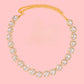 DELILAH COLOURS Collier Tennis - Collana con Cubic Zirconia rotondi