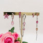 SHANAYA SET - ACCIAIO INOSSIDABILE - 6 Orecchini pendenti in cubic zirconia