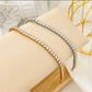 Melanie LUXE ~Bracciale tennis in Cubic Zirconia - ACCIAIO INOSSIDABILE