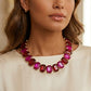 MARGOT collier con pietre sfaccettate - LUCE COLLECTION
