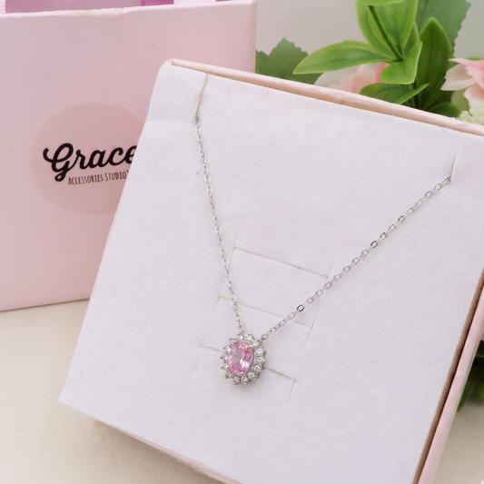 KATE - Collana con pendente cubic zirconia