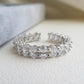 FELICITY RAINBOW - Anello regolabile in Cubic Zirconia