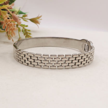PARIS ~ Bracciale manetta catena VINTAGE in acciaio inossidabile 316L