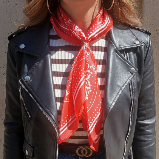 ICONIC SQUARE ~ Foulard 70x70