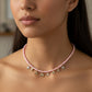 CHOKER Perle Con Nome personalizzabile in Acciaio Inox