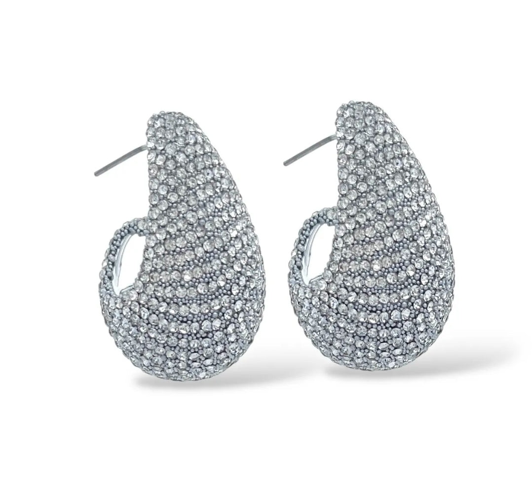 SELENE DROP -  Orecchini a goccia con cubic zirconia