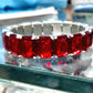 MARGOT SMALL  -Bracciale Elasticizzato con pietre sfaccettate - LUCE COLLECTION