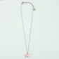 VANESSA ~ STAINLESS STEEL DOUBLE HEART pendant necklace