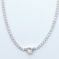 DIANA  -"THE  CRYSTAL SET"- 3 PCS- zirconia necklace+zirconia bracelet+zirconia earrings