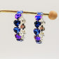 LUCE HEARTS -  Hoops - Orecchini a cerchio con pietre sfaccettate