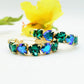 LUCE HEARTS -  Hoops - Orecchini a cerchio con pietre sfaccettate
