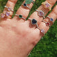 BLAIR ~ Anello a cuore con Cubic Zirconia- Regolabile