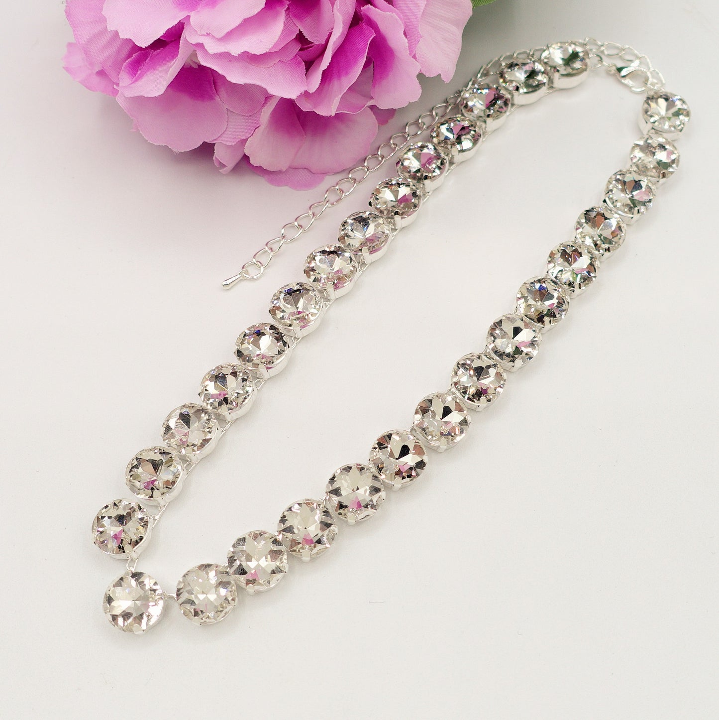 LUCE 2.0 - collier con pietre sfaccettate
