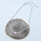 DIANA  -"THE PINK SET" - Set choker + orecchini in cubic zirconia rosa