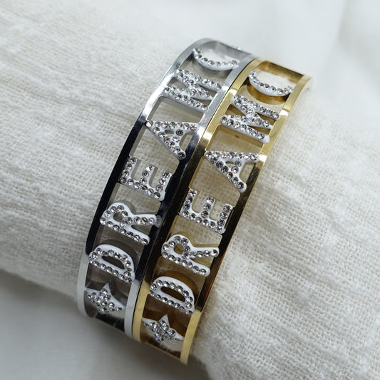 "Dream" Bangle- stainless steel bracelet