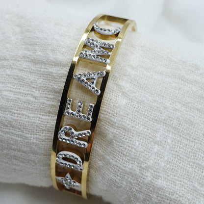 "Dream" Bangle- stainless steel bracelet
