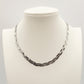ELEONOR BRAID ~ Collana girocollo Snake intrecciata in ACCIAIO inossidabile