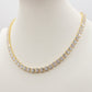 MELANIE LUXE -  Collier Tennis - Collana con Cubic Zirconia rotondi
