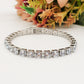 MELANIE set - ACCIAIO INOSSIDABILE- set choker e bracciale tennis in cubic zirconia 5mm