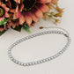 MELANIE ~ Tennis Choker girocollo in ACCIAIO INOSSIDABILE con cubic zirconia