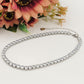 MELANIE ~ Tennis Choker girocollo in ACCIAIO INOSSIDABILE con cubic zirconia