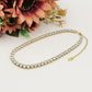 MELANIE ~ Tennis Choker girocollo in ACCIAIO INOSSIDABILE con cubic zirconia