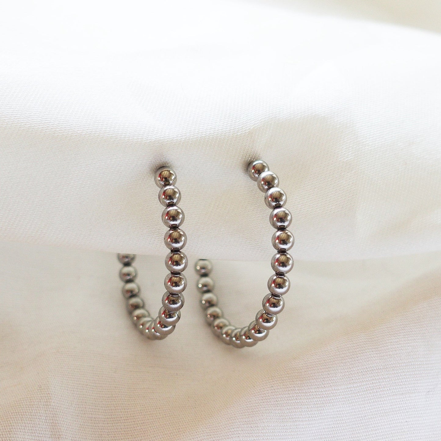 CORINNA - Big Hoops in acciaio inossidabile