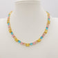 CHARIS Collier Tennis - Collana con Cubic Zirconia RAINBOW