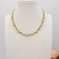 CHARIS Collier Tennis - Collana con Cubic Zirconia RAINBOW