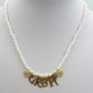 MY NAME ~ Collana Con IL TUO Nome Personalizzato in Perle e Acciaio Inossidabile