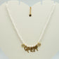 MY NAME ~ Collana Con IL TUO Nome Personalizzato in Perle e Acciaio Inossidabile