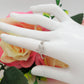 ELLIE STAR ~ ANELLO in ARGENTO 925 stella e zirconi regolabile