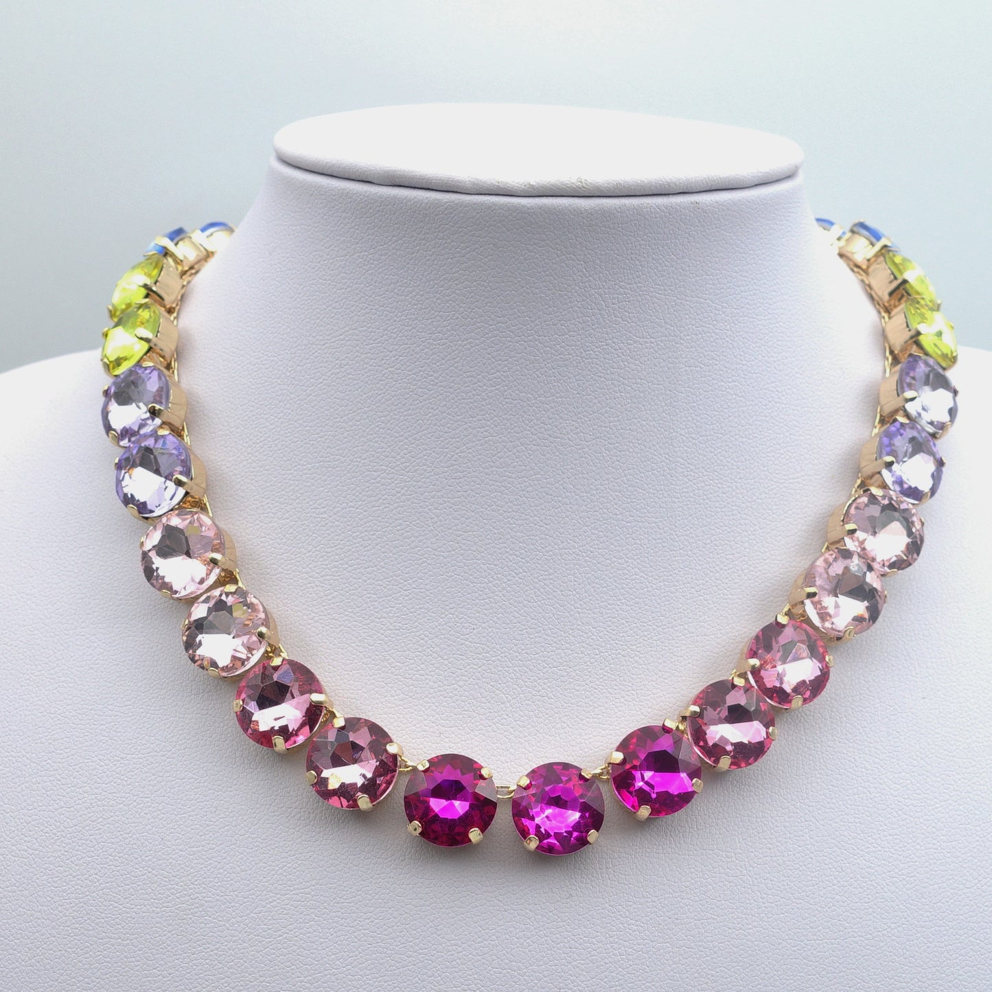 LUCE 2.0 - collier con pietre sfaccettate