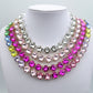 LUCE 2.0 - collier con pietre sfaccettate