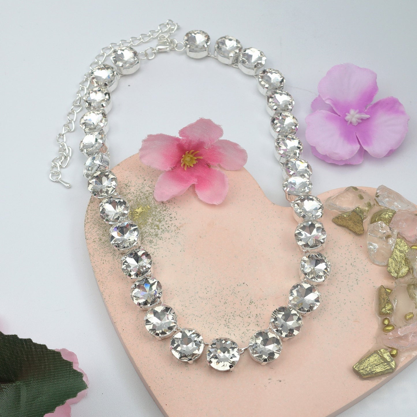 LUCE 2.0 - collier con pietre sfaccettate