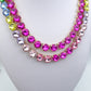LUCE 2.0 - collier con pietre sfaccettate
