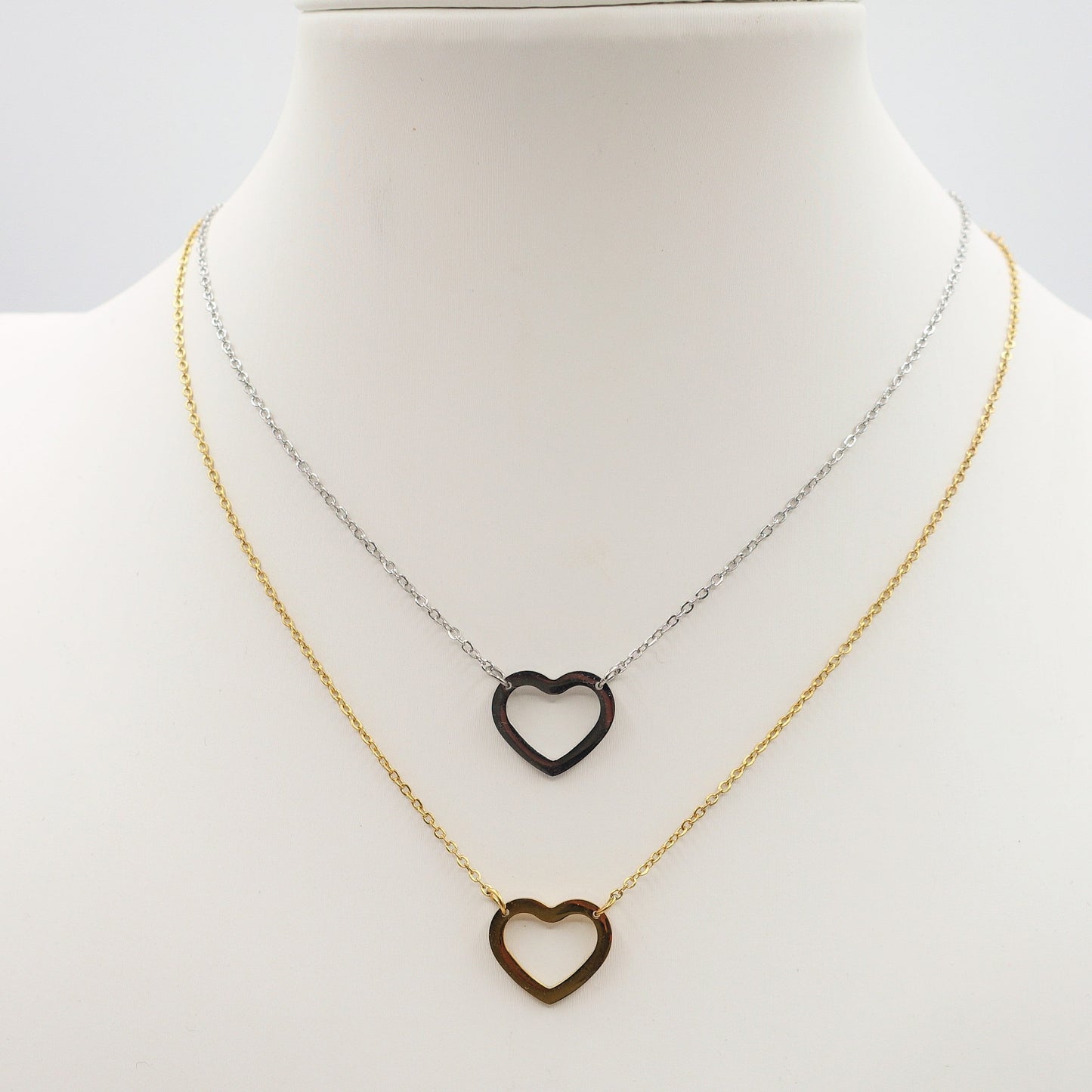 JOLIE - Collana cuore in acciaio inossidabile