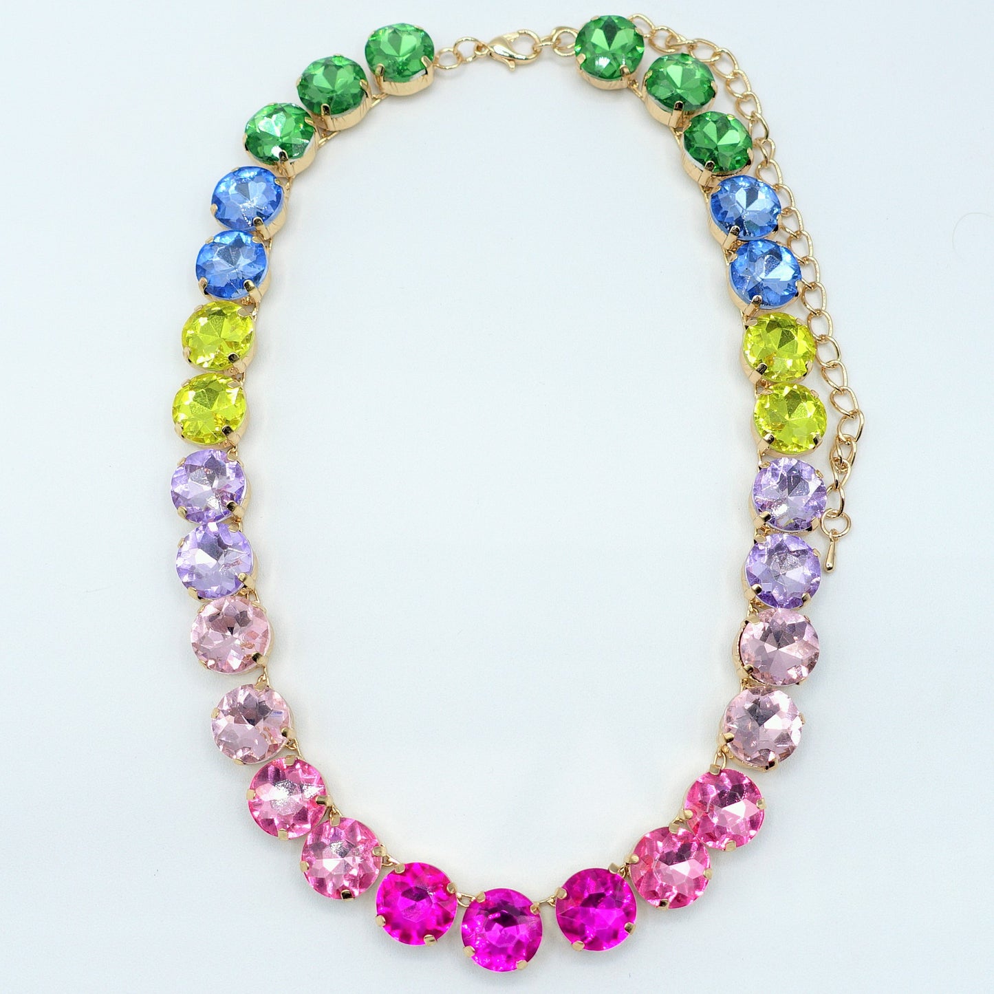 LUCE 2.0 - collier con pietre sfaccettate