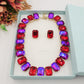 MARGOT LUXE SET - Collier ,Bracciale e Orecchini con pietre sfaccettate