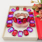 MARGOT LUXE SET - Collier ,Bracciale e Orecchini con pietre sfaccettate