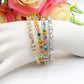 CHARIS - Bracciale Tennis con Cubic Zirconia RAINBOW